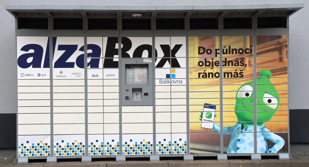 řidičský průkaz do výdejního boxu